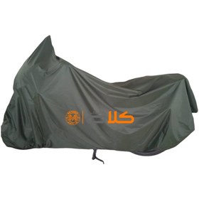 تصویر چادر موتور سیکلت ضد آب ضخیم | dark gray 110 Motorcycle tent dark gray 110