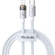 تصویر کابل تبدیل USB-C به لایتنینگ مک دودو مدل CA-694 طول 1.2 متر 