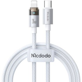 تصویر کابل تبدیل USB-C به لایتنینگ مک دودو مدل CA-694 طول 1.2 متر 