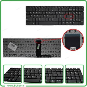 تصویر صفحه کلید لپ تاپ لنوو IdeaPad همراه با کلید پاور مدل520-15/15-320 /15-330 /15-130 
