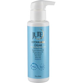 تصویر کرم آبرسان پمپی ژوت مدل هیدرامکس 120 میلی‌لیتر Jute Hydra max cream for dry skin 120 ml