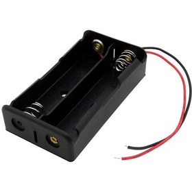 تصویر جا باتری لیتیومی ۱۸۶۵۰ دوتایی 