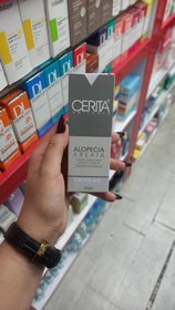 تصویر کرم ژل موهای دارای ریزش سکه ای سریتا 