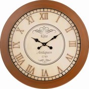 تصویر ساعت دیواری چوبی مدل آنتیک کد ۷۰۱ 