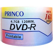 تصویر دی وی دی خام پرینکو بسته 50 عددی ا Princo DVD-R Pack of 50 Princo DVD-R Pack of 50