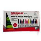 تصویر ماژیک وایت قلمی رنگی mapromax ( کد 315 ) 
