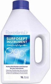 تصویر محلول ضدعفونی ابزار 1لیتری رضاراد INSTRUMENT DISINFECTION SOLUTION