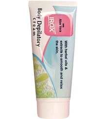 تصویر کرم موبر بدن ایروکس Irox مدل Aloe Vera حاوی عصاره آلوئه ورا 50ml 