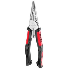 تصویر دم باریک الکترونیک چند کاره RH-1393 رونیکس (8 اینچی) Multi function electronics long nose pliers RH-1393 ronix