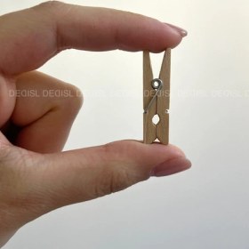 تصویر گیره چوبی 