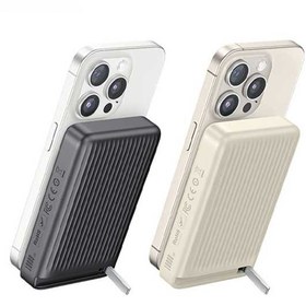 تصویر پاوربانک وایرلس مگ سیف 30 وات 10000 مک دودو Mcdodo MC-781 MagQ Magnetic Wireless Power Bank 30W 