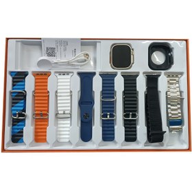 تصویر ساعت هوشمند Y80 Ultra با ۷ دستبند 