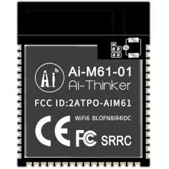 تصویر Ai-Thinker WiFi BLE Module Ai-M61-01 8MB PCB/HOLE | 00 