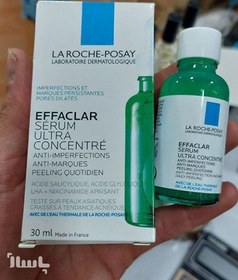 تصویر سرم ضد جوش غلیظ لاروش پوزای 30 میل اصل La Roche-Posay EFFACLAR ULTRA CONCENTRATED Serum 30ml