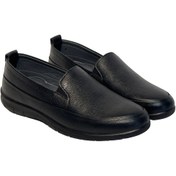 تصویر کفش زنانه چرمی شیما مدل راجر 930 مشکی 