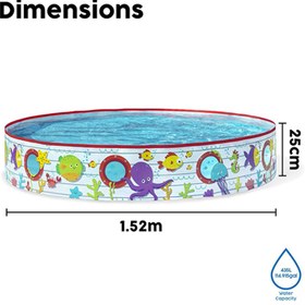 تصویر استخر طلقی قطر 152 طرح موجودات دریا بست وی 55029 