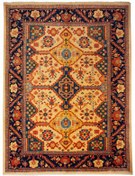 تصویر فرش دستباف طرح هندسی بافت هریس (300 در 217) 
