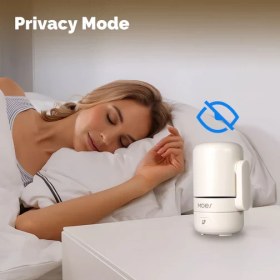 تصویر دوربین هوشمند 4 مگا پیکسلی وای فای WCM-P52-MS برند MOES Tuya WiFi 4MP Indoor Security Camera with Night Vision and Motion Detection - WCM-P52-MS