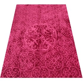 تصویر پتو گلبافت مدل فلورا سایز ۱۶۰×۲۲۰ سانتی متر یکنفره 