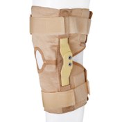 تصویر زانوبند طبی سما طب پاکان مدل مفصل‌دار کشی کد 5012 - M-L 