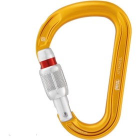 تصویر کارابین پیچ گلابی شکل اتچ پتزل PETZL ATTACHE SL 