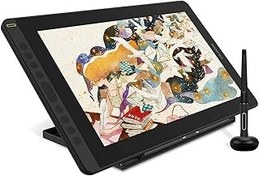 تصویر Huion Kamvas 16 قرص نقاشی گرافیکی با صفحه نمایش تمام شده ضد درخشان 10 Express Keys Android پشتیبانی بدون باتری قلم 8192 فشار قلم تنظیم قابل تنظیم-صفحه نمایش قلم 15.6 اینچی GS1562 HUION KAMVAS 16 Graphics Drawing Tablet with Full-Laminated Screen Anti-Glare 10 Express Keys Android Support Battery-Free Stylus 8192 Pen Pressure Tilt Adjustable Stand - 15.6 Inch Pen Display-GS1562