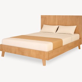 تصویر تخت خواب دو نفره وان 