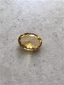 تصویر نگین سیترین جواهری 