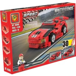 تصویر لگو ۳۰ مدل ماشین ۳۷۰ قطعه مناسب ۶ الی ۱۲ سال 