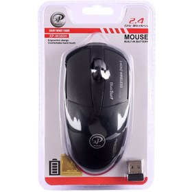 تصویر ماوس بی سیم XP Product مدل P-W380H مشکی ا Mouse xp 380H Mouse xp 380H
