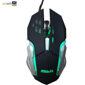 تصویر کیبورد و ماوس مخصوص بازی فلزی سابیت مدل GMK-5010 