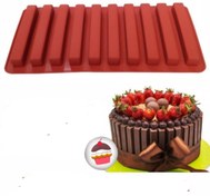 تصویر قالب سیلیکونی کیت کت متوسط ۱۰ خانه 