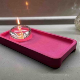 تصویر شمع پیرکس مدل عدسی 