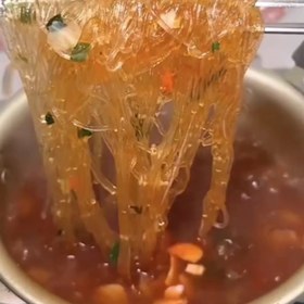 تصویر نودل شیشه ای 