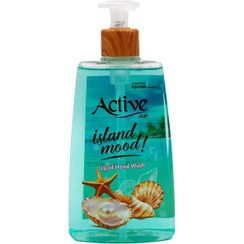 تصویر مایع دستشویی آبی Summer Time اکتیو (450 گرم) 