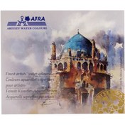 تصویر آبرنگ افرا ۱۸ رنگ متالیک 