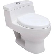 تصویر توالت فرنگی دیبا پارس سرام Diba toilet