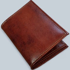 تصویر جاکارتی مردانه چرم طبیعی مدل ایماژ 