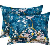 تصویر روبالشی آدنو مدل شکوفه کد CH60 بسته 2 عددی 