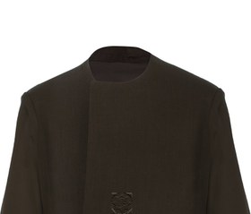 تصویر لباس روحانیت قهوه ای سوخته پارچه تایوانی 