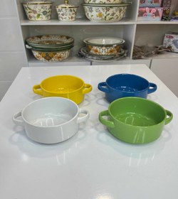 تصویر کاسه سوپ خوری - سفید 