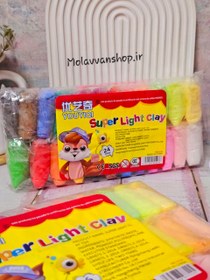 تصویر خمیر کلی 24 و 36 رنگ 