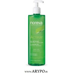 تصویر ژل شستشو صورت و بدن اکتی پور نوروا 400 میل ACTIPUR Noreva face and body wash gel 400 ml