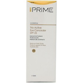 تصویر کانسیلر پرایم مدل Trio Active شماره ۱۰۱ حجم ۱۵ میلی لیتر ا Prime Trio Active Concealer 101 15ml Prime Trio Active Concealer 101 15ml