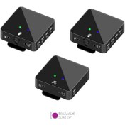 تصویر میکروفون یقه ای بی سیم یانمای مدل SK750 Z2 بسته ۳ عددی 