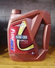 تصویر روغن موتور فلومکس مدل +5W30 SN حجم 4 لیتر Flowmax engine oil 5W30 SN PLUS 4 liters