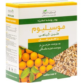 تصویر پودر موسیلیوم فورت ایران داروک طعم پرتقال ۷ عددی 