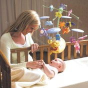 تصویر آویز تخت موزیکال تامی طرح دیزنی با چراغ خواب 