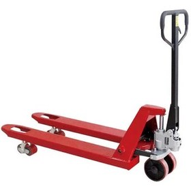 تصویر جک پالت دستی حداکثر ظرفیت ۵ تن عرض ۵۵ سانتیمتر Manual pallet jack, maximum capacity 5 tons, width 55 cm