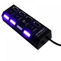 تصویر هاب USB 4 port کلید دار USB2 